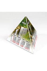 00202 Табель календарь пирамидка, Водопады - 2022  (Настольный календарь, учет рабочего времени)